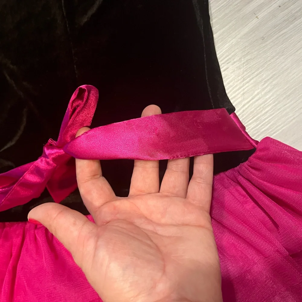 Jona‎ Michelle Black and Pink Dance Costume